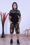 Camouflage Patterned Boy's Top and Bottom Set - 5