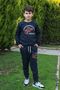 Fyk Kids Trex Printed Boy's Bottom-Top Tracksuit Set - 4