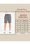 شورت رجالي خفيف ومريح من الموسلين ذو ساقين - أسود - 8