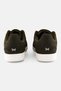 Men Brand Logo Lace Up Outdoor Shoes, Dark Olive - 2