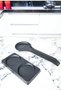8 Piece Kitchen Utensil Set; Metal Spoon Holder+Metal Base+6 Piece Silicone Spatula Set - 4