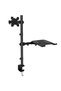 Double Arm 360' Movable Tablet Monitor Holder Desktop Mount Steel Body Height Adjustable