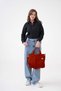 Cross Red Canvas Bag Pl - 3