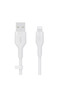 كابل BOOST CHARGE USB-A مع موصل Lightning بطول 1 متر باللون الأبيض