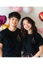 Dear T-Shirt - Korean Finger Heart Printed Crew Neck T-Shirt/T-Shirt - (the Price Is for One Piece.)