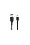 كابل BoostCharge USB-C إلى USB-A بطول 3 متر باللون الأسود