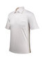 Men's Plus Size Shirt Collar White T-Shirt Classic Fit - 4910Bat - 4