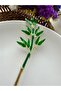 Green Bamboo Leaf Japanese Bun Stick - 4