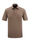 Men's Shirt Collar Buttoned Pocket Cinnamon T-Shirt Classic Fit - 4910 - 2