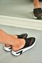 U 312514415   Black Mesh Women's Slippers - 2