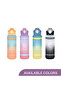 Water Bottle 1000ml with Straw- Purple - 7