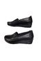 Deriesso Genuine Leather Wedge Heel Ultra Light Poly Sole Daily Mother Shoes - 2
