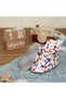 Cotton Baby Booties Anti-Slip Sole Cotton Newborn Slippers Home Nursery Shoes - 5