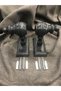 2 Pieces Rustic Wooden Legs - Oak Walnut White Black Cream Anthracite