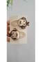 Cheerful Children's Hair Accessory: Kukuli Movie Character Organic 2-Piece Snap Buckle - 8