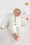 Velsoft Knitwear Baby Girl and Boy Rabbit Eared Jumpsuit 2800 - 6