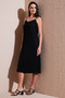 Regular Fit Rope Strap Slit Detail Midi Dress Dress 5866128 - 4