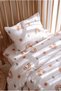 Baby Crib, Park Bed (70X120 cm) Duvet Cover & Bed Sheet Sets, Cotton Satin - Sunshine