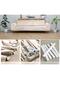 Velvet 3 3 1 1 Elastic Sofa Cover |   Elastic Sofa Cover |   Sofa Cover Set (Cream) - 3