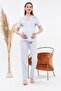 Maternity Lausa Striped Short Sleeve Lounge Two-Piece Pajama Set - 5