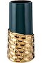 Flower Vase 13Cm X 13Cm X 26Cm Green And Golden - 3
