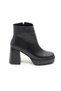 Laport Black Color Platform Women's Boots with Heel - 2