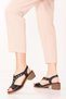 Women's Genuine Leather Mid-Heeled Daily Stylish Sandals Anl.2690 - 3