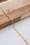 Paperclip Oval Ring Chain Bracelet Suitable for Daily Use Cable Chain Bracelet - 7
