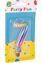 Artistic Numbered Birthday Candle (L9cm x W5cm x H1cm) in multi-colour, C67. Quality assured! - 2