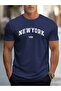 New York Usa Printed Unisex Oversize Crew Neck T-Shirt