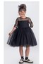 Bow Detailed Fluffy Holiday 23 April Party Dress - 4
