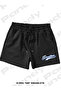 Unisex Positive Print Basic Shorts