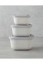 Elio 600Ml,1100Ml,1800Ml Cream Plastic Storage Container