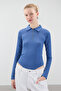 Polo Neck Zipper Bodysuit Z13845-X2 - 4