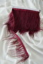Burgundy Half-Meter Ostrich Feather, Ribbon Feather, Ostrich, Hobby Decoration Feather, Decorative Feather (50cm) - 2