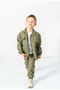 Boys' Seasonal Gabardine Trousers Jacket Short Sleeve T-Shirt Triple Suit - 3