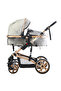 Teknum 3 in 1 Pram stroller-Grey - 4