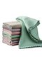 10Pcs 30x40cm towel 10pcs Microfiber Glass Cleaning Cloth Rag Lint-Free For Windows Car Kitchen Mirr - 7