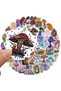 50pcs Random 50PCS Cartoon Psychedelic Mushroom Stickers Aesthetics Laptop Guitar Luggage Phone Wate - 3