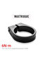 Black 31.8mm JawboneBicycle Seat Post Clamp CNC Alloy Light Saddle Seating Post for 31.8 34.9mm Lock - 3