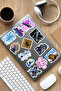 Arcane Laptop Notebook Tablet Sticker Full Paket - 10SET - 3