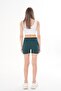 Women's Rope Detailed Double Leg Combed Cotton Shorts 250061   - - 5
