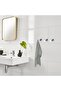 Self Adhesive Hanger Chrome 5 Pack - 3