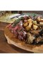 Round bamboo serving platter, 42 cm diameter - 2