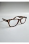 Trend Model Blue Light Protected Wayfarer Leopard Glasses - 4
