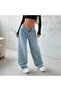 Women's Wide Leg Jeans Pants - 5