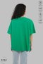 Unisex Crew Neck Winnie the Pooh Printed Cotton Oversize Short Sleeve T-Shirt - 4