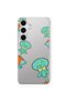 Samsung Galaxy S23 Compatible Squidward Design Printed Transparent Case
