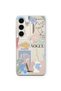 Samsung Galaxy A55 Compatible the Kiss Design Printed Transparent Case