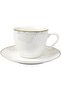 12PCS NBC CUP AND SAUCER SET LOTUS - 2